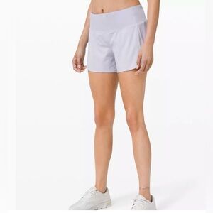 lululemon athletica Light Lavender Athletic Shorts